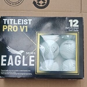 Refurbished Balls 😁 Titleist Pro V1 Eagle Series Golf Balls - White